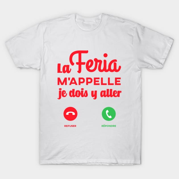 Feria phone Basque country France T-Shirt by Mr Youpla